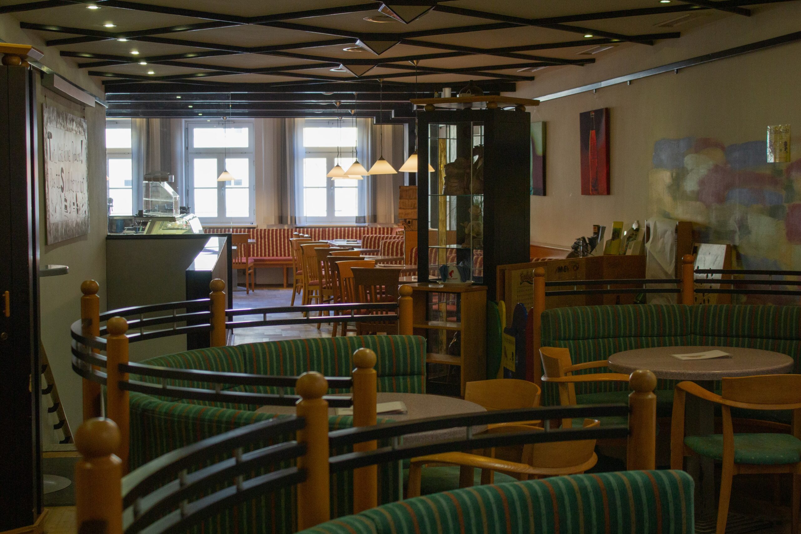 Cafe oben vorne